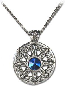 Ring of the Heavens Gothic Crystal Necklace Jewelry