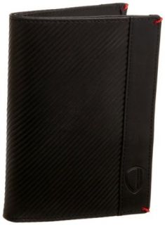 Textured Passport Cover,Black,one size Clothing