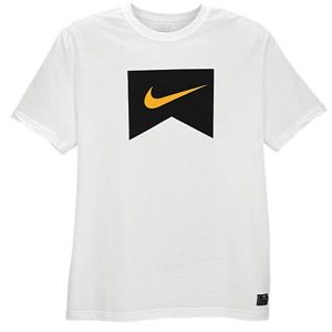 Nike Ribbon Icon 2 Short Sleeve T Shirt   Mens   Casual   Clothing   White