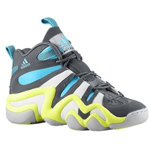 adidas Crazy 8   Mens   Basketball   Shoes   Sharp Grey/White/Samba Blue