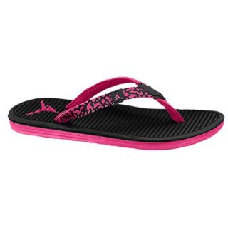 Jordan Flip   Girls Grade School   Casual   Shoes   Black/Vivid Pink