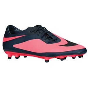 Nike Hypervenom Phatal FG   Womens   Soccer   Shoes   Armory Navy/Atomic Red/Black