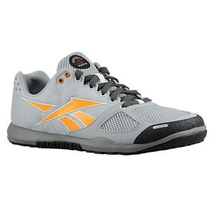 Reebok CrossFit Nano 2.0   Mens   Training   Shoes   Steel/Neon Orange/Rivet Grey