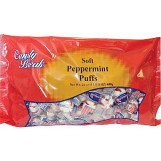 Candy Break Soft Peppermint Puffs, 24 oz. Bag