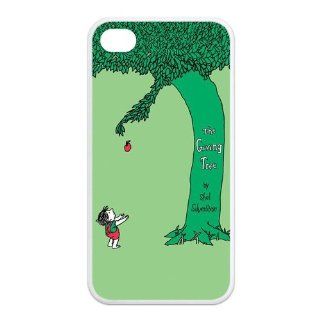 iPhone 4 Case   The giving tree white/black Case Cell Phones & Accessories