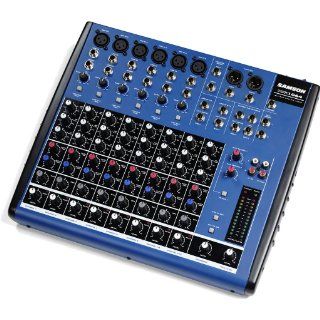Samson MDR1064 10 Channel Mixer Sound Reproduction Recording Live Sound Reinforcement 3 Band EQ Musical Instruments