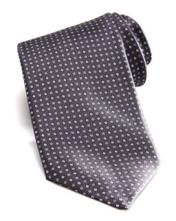 Mens Square & Neat Tie, Gray/Brown   Stefano Ricci   Grey brown