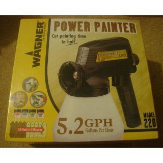 Wagner Power Products 220XXX 1, 600 PSI One Speed Power Painter   Power Paint Sprayers  