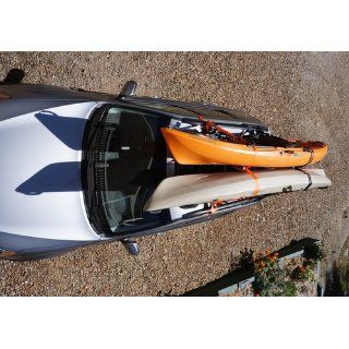 Inno Easy Mount Dual Kayak Carrier with Universal Mounting System for Car, Truck, or SUV  Automotive Kayak Racks  Sports & Outdoors