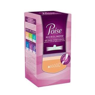 Poise Microliners, Regular Length, 26 Count (Pack of 12) Health & Personal Care