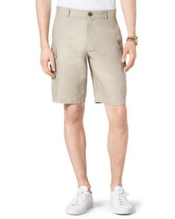 Mens Linen Cargo Shorts   Michael Kors   Chino (34)