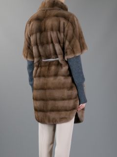 Brunello Cucinelli Vintage Mink Fur Coat