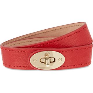 MULBERRY   Bayswater double wrap bracelet