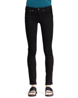 Womens Five Pocket Skinny Jeans, Black   Helmut Lang   Black (32)