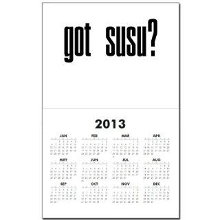  Got Susu? Calendar Print   Standard   Wall Calendars