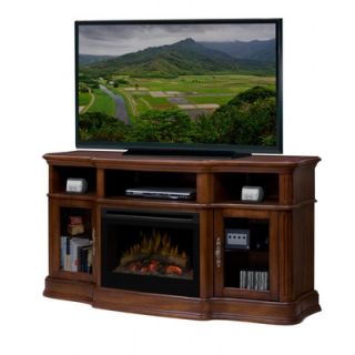 Dimplex Portobello 68 TV Stand with Electric Log Fireplace GDS25 1245 Finish
