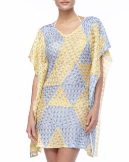 Womens Puckered Flutter Sleeve Coverup   Missoni   Multi (44/L)