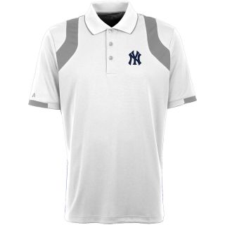 Antigua New York Yankees Mens Fusion Short Sleeve Polo   Size Large,