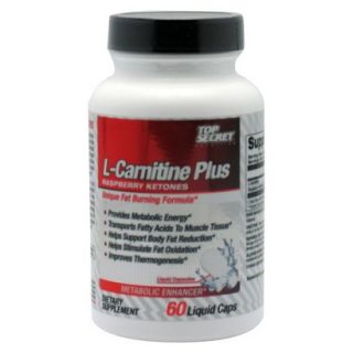 L Carnitine Plus Raspberry Ketones Metabolic Enhancer Dietary Supplement   60