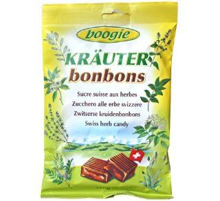 Boogie Krauter Bonbons 150g/5.3oz Herbal Candy from Switzerland  Hard Candy  Grocery & Gourmet Food