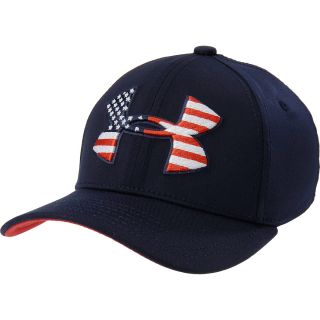 UNDER ARMOUR Boys USA Series Fitted Cap   Size S/m, Midnight/white