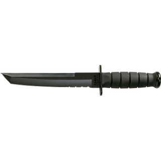 Ka Bar Black Tanto Serrated Knife (212451)