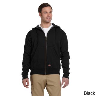 Dickies Mens Thermal lined Fleece Jacket Black Size XXL