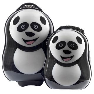 Cuties   Pals Childrens Cheri Panda Hardside Luggage Set