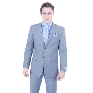 Ferrecci Two Piece Two Button Slim Fit Gray Suit