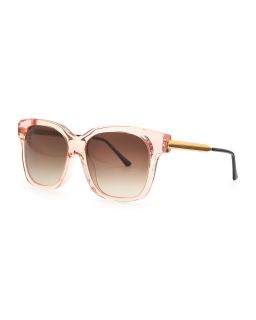 Rhapsody Transparent Sunglasses, Pink   Thierry Lasry   Pink