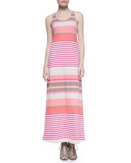 Womens Buff Bay Striped Maxi Dress   Tommy Bahama   Posy pink (LARGE)