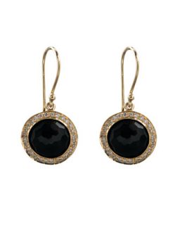 Mini Lollipop Earrings, Onyx   Ippolita   Gold/Black onyx