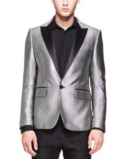 Mens Micro Dot Evening Jacket, Black/Silver   Dsquared2   Black/Silver (50)