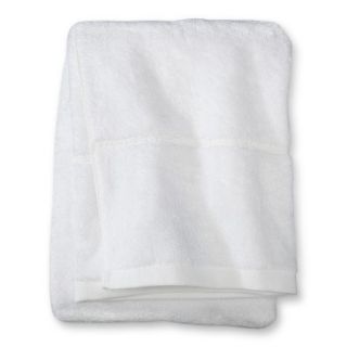 Threshold Botanic Fiber Bath Towel   True White