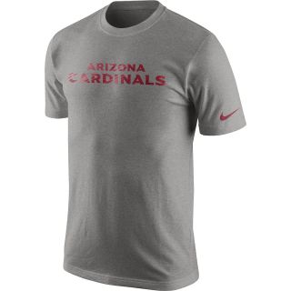 NIKE Mens Arizona Cardinals Wordmark Short Sleeve T Shirt   Size Medium, Dk.