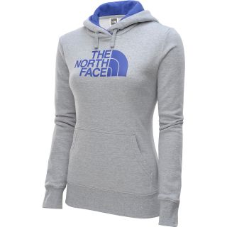 THE NORTH FACE Womens Half Dome Hoodie   Size L, Heather Grey/blue