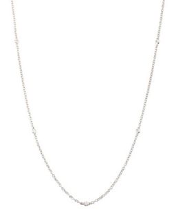 18k White Gold Diamonds By the Yard Necklace   Eli Jewels   White (18k )