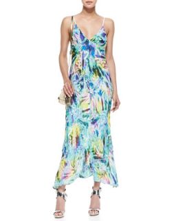 Womens Cellophane Print Maxi Dress   Milly   Multi (10)
