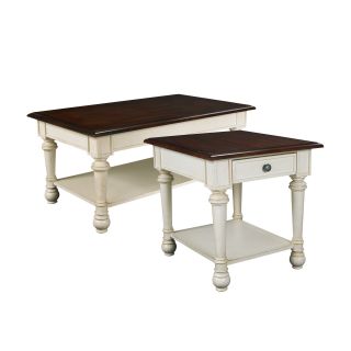 Hammary Promenade 2 Piece Rectangular Coffee Table Set   Coffee Table Sets