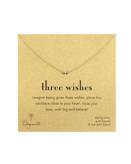 Three Wishes Stardust Bead Necklace   Dogeared   Red