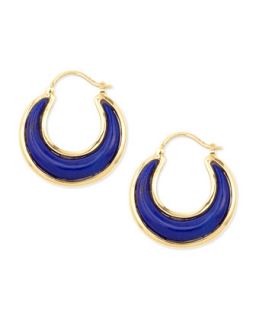 Luna 18k Lapis Lazuli Earrings   Syna   (18k )
