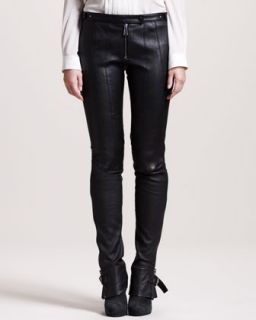 Womens Ledbury Leather Roadster Pants   Belstaff   Black (42/6)