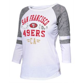 Touch By Alyssa Milano Womens San Francisco 49ers Stella T Shirt   Size L