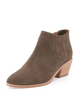Barlow Suede Bootie, Charcoal   Joie   Charcoal (36.5B/6.5B)