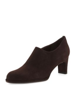 Cover Suede Bootie, Cola (Made to Order)   Stuart Weitzman   Cola (37.5B/7.5B)