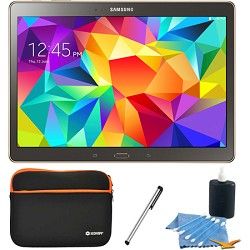 Samsung Galaxy Tab S 10.5 Tablet   (16GB, WiFi, Titanium Bronze) Accessory Bund
