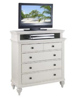 Shop Home Styles Bermuda TV Media Stand, White Finish at the  Furniture Store. Find the latest styles with the lowest prices from Home Styles