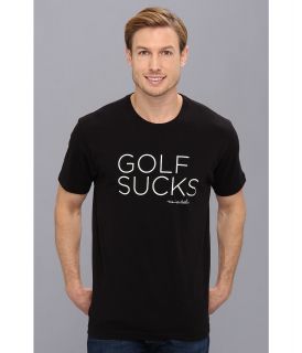 Travis Mathew Golf Sucks T Shirt Mens T Shirt (Black)