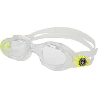 AQUA SPHERE Adult Mako Goggles   Size L, Translucent