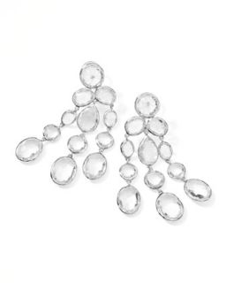 Rock Candy Clear Quartz Chandelier Earrings   Ippolita   Silver